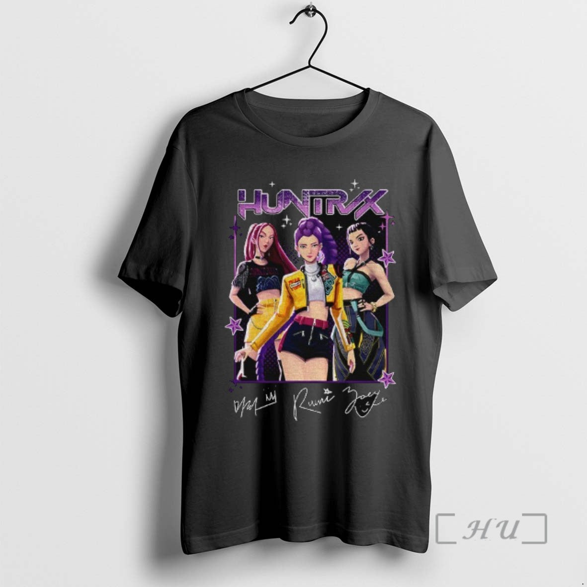 Trending Mira Rumi Zoey Kpop Demon Hunters Huntrix Girl Kpop Idol Group Tee Shirt Sweater