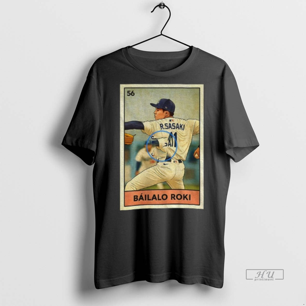 Trending Roki Sasaki Bailalo Roki Los Angeles Dodgers Baseball Mlb 2025 Card Graphic