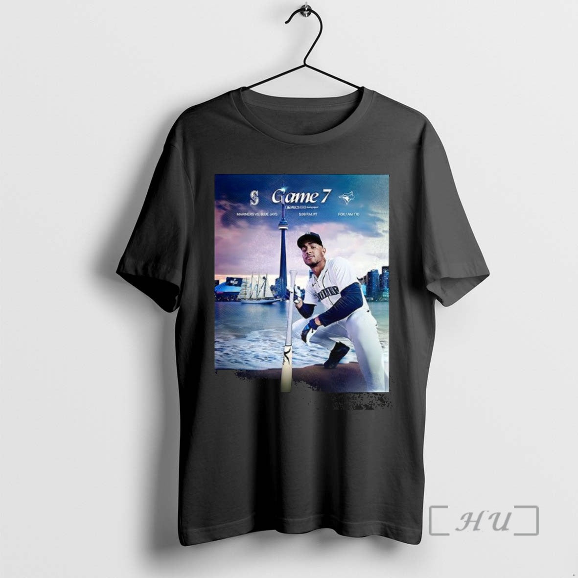 Trending Seattle Mariners Vs Toronto Blue Jays Alcs Game 7 Julio Rodriguez Tee Shirt Sweater