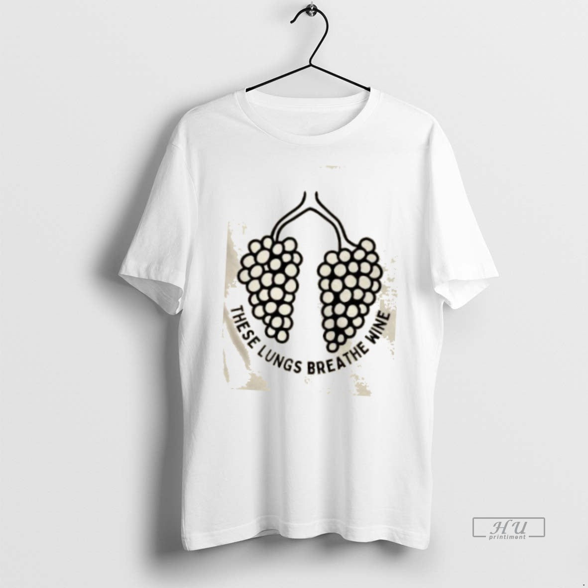 Trending These Lungs Breathe Wine Graphic Tee Shirt Sweater