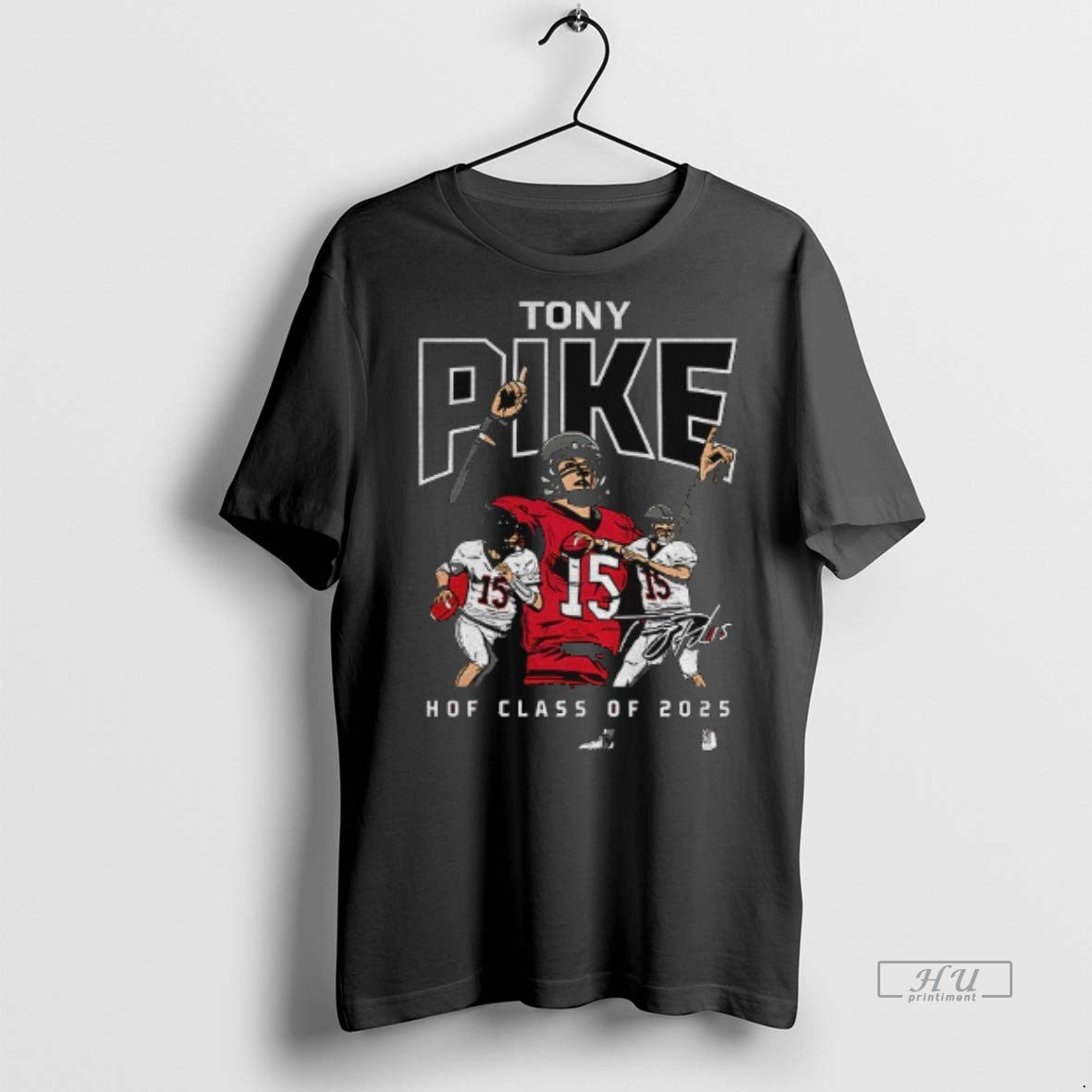Trending Tony Pike Cincinnati Bearcats Hof Class Of 2025 Hall Of Fame Signature Graphic Tee
