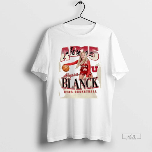 Trendy Alyssa Blanck Utah Womens Basketball Graphic