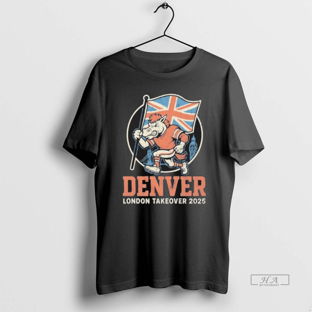 Trendy Denver X London Game Takeover 2025 Vintage Football