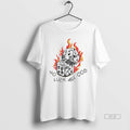 Trendy Dice No Luck All God White