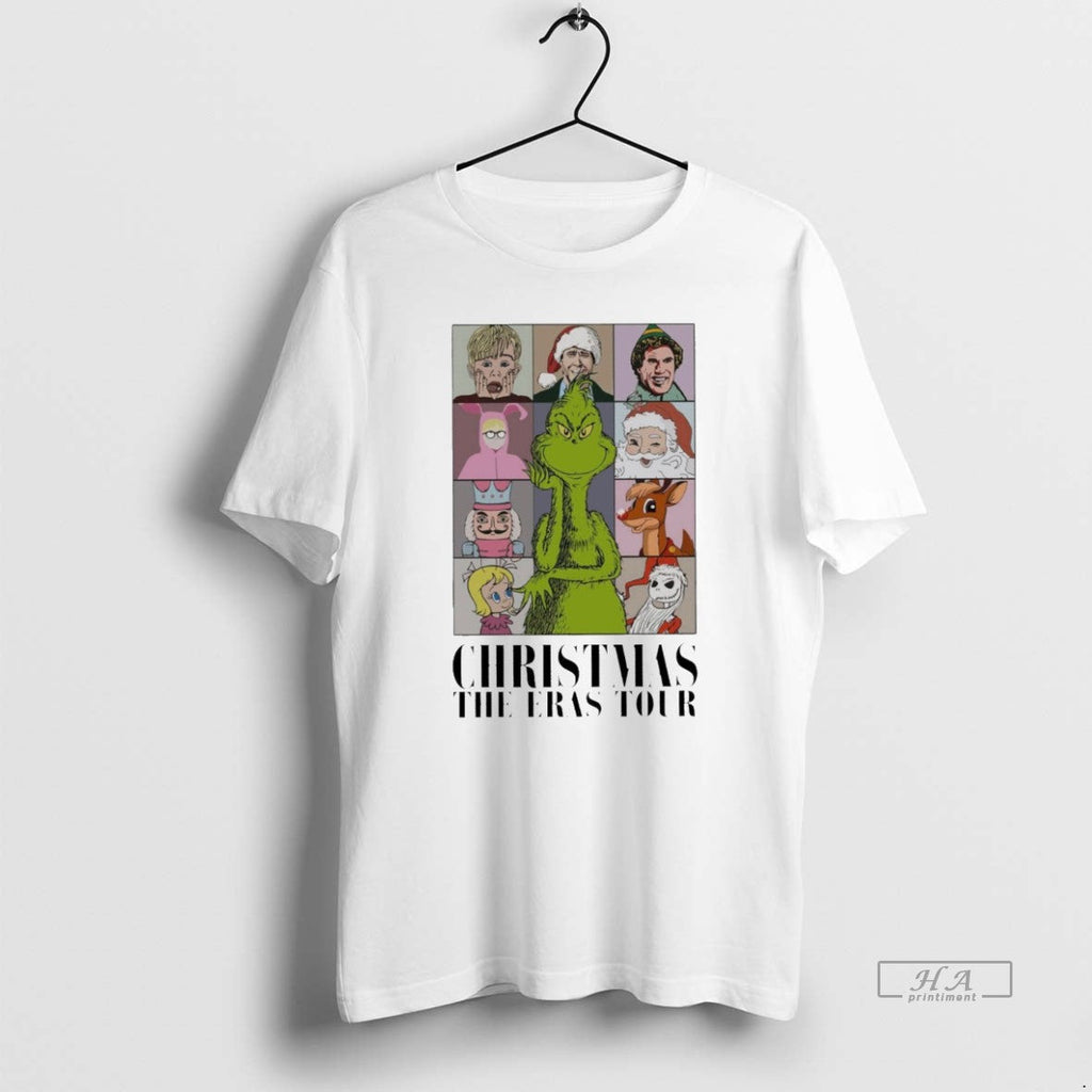 Trendy Grinch Christmas The Eras Tour White