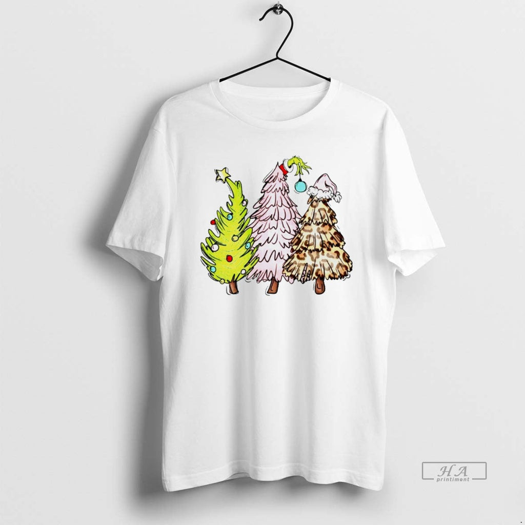 Trendy Grinch Christmas Tree White