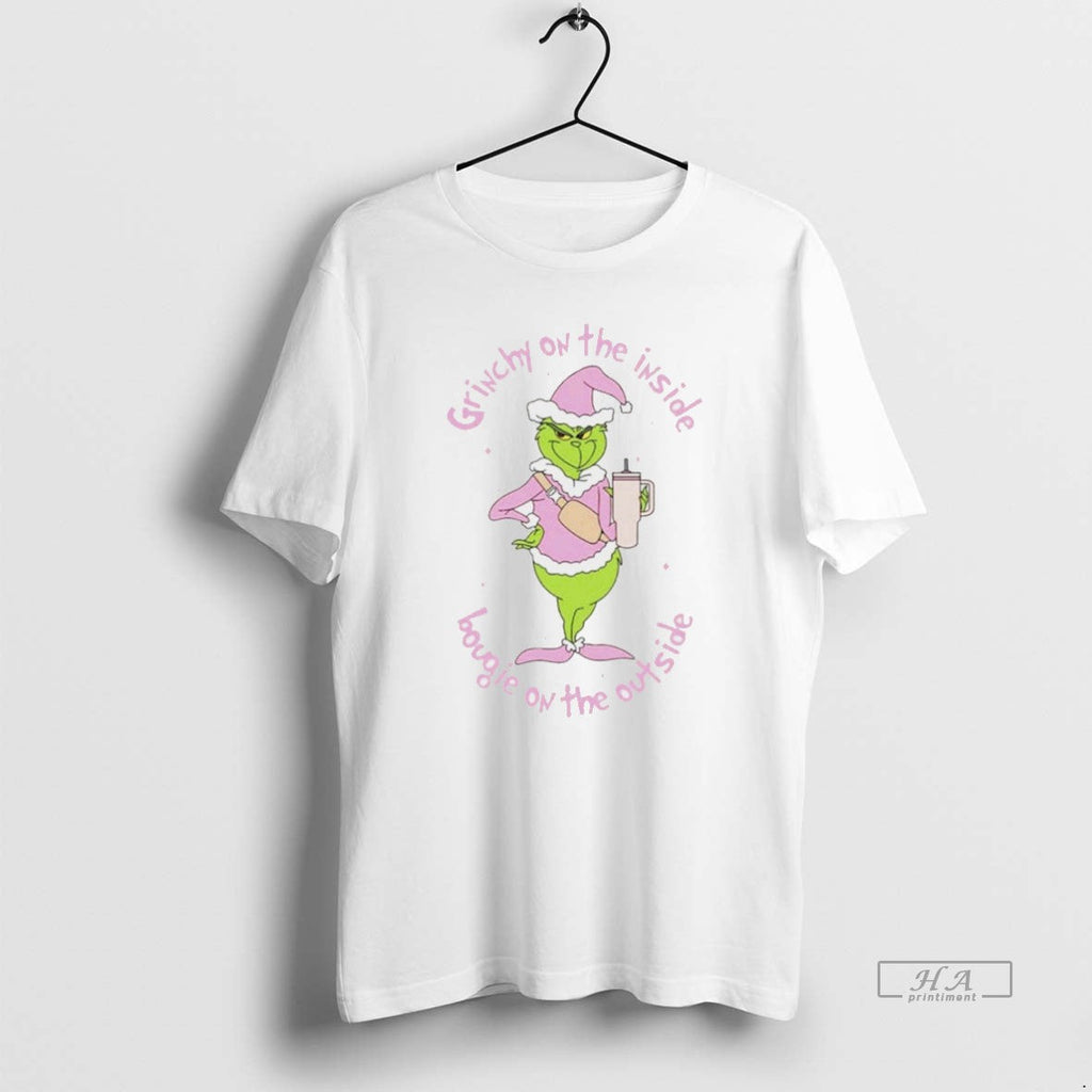 Trendy Grinch On The Inside Bougie On The Outside White