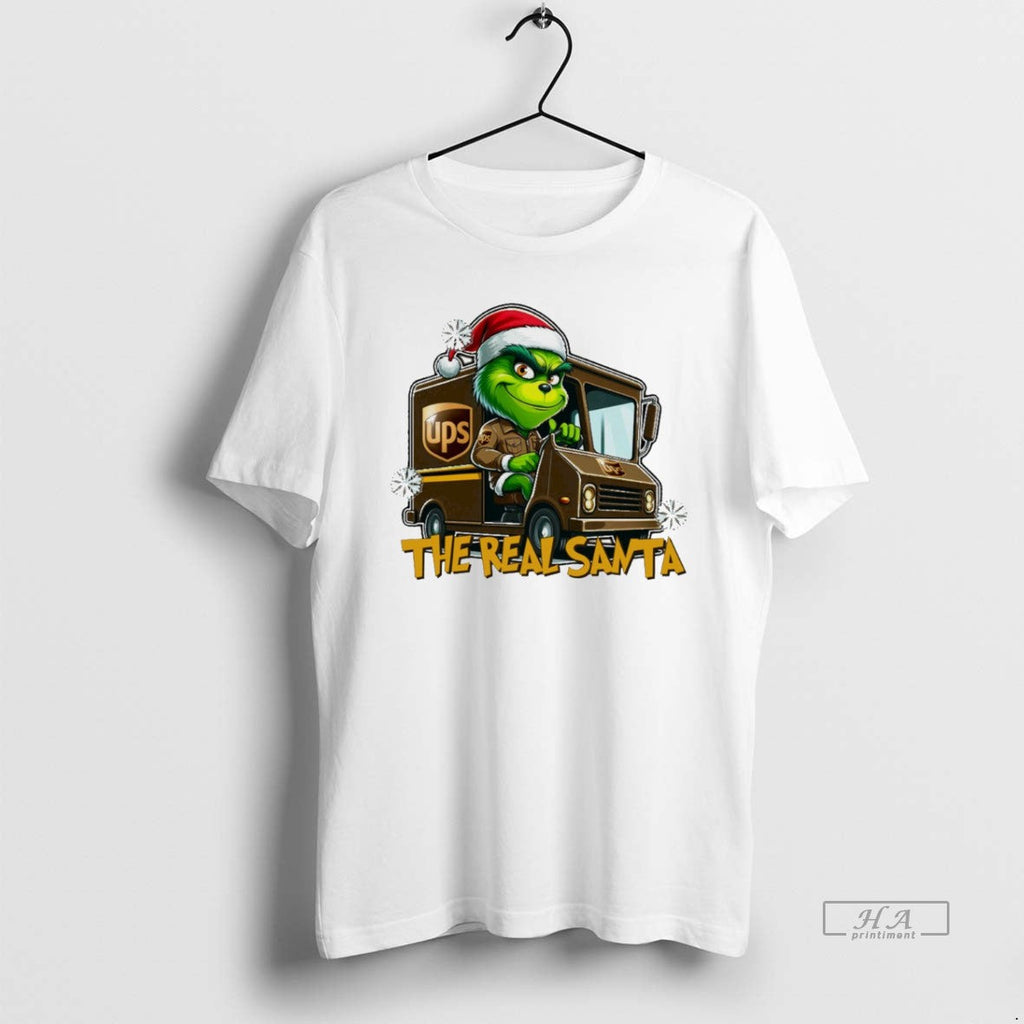 Trendy Grinch The Real Santa Ups White