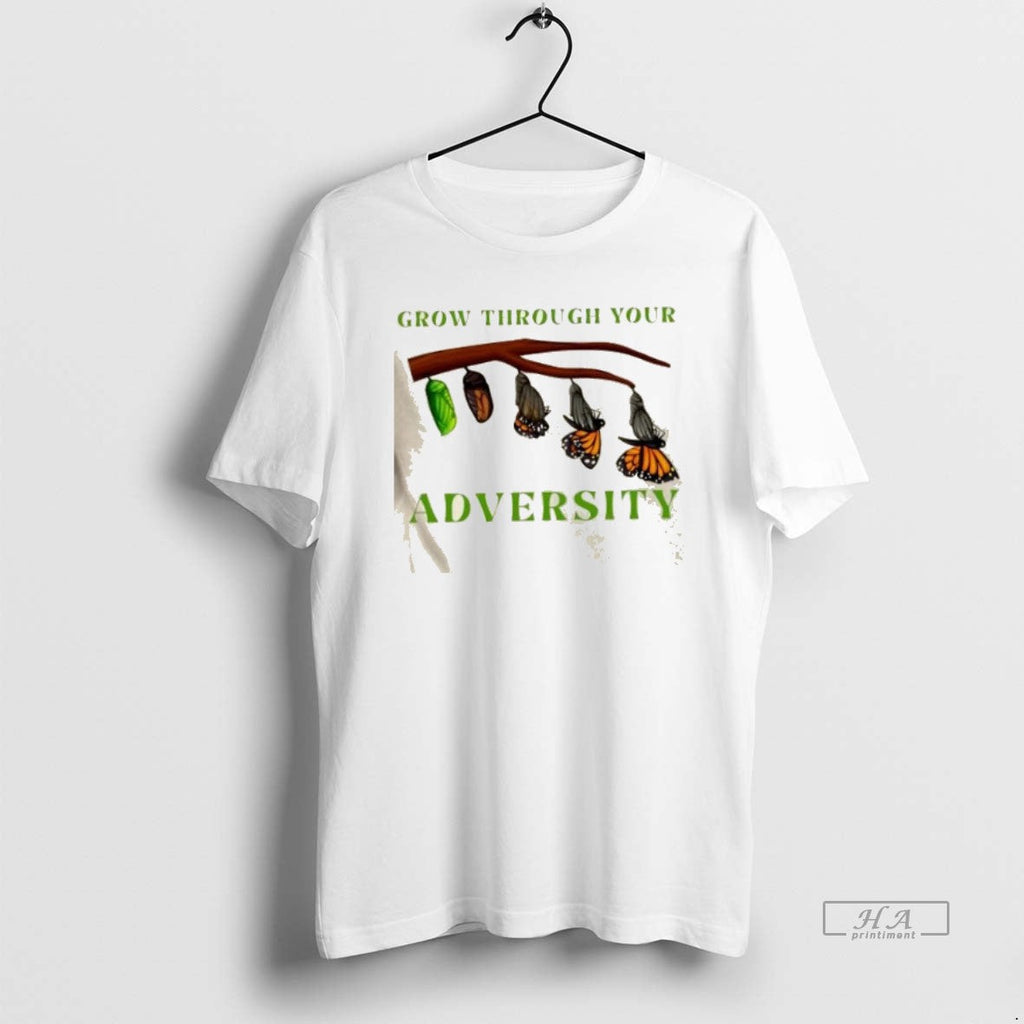 Trendy Grow Through Your Adversity Butterfly