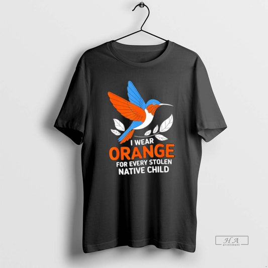 Trendy I Wear Orange For Every Native Child Awareness Bird