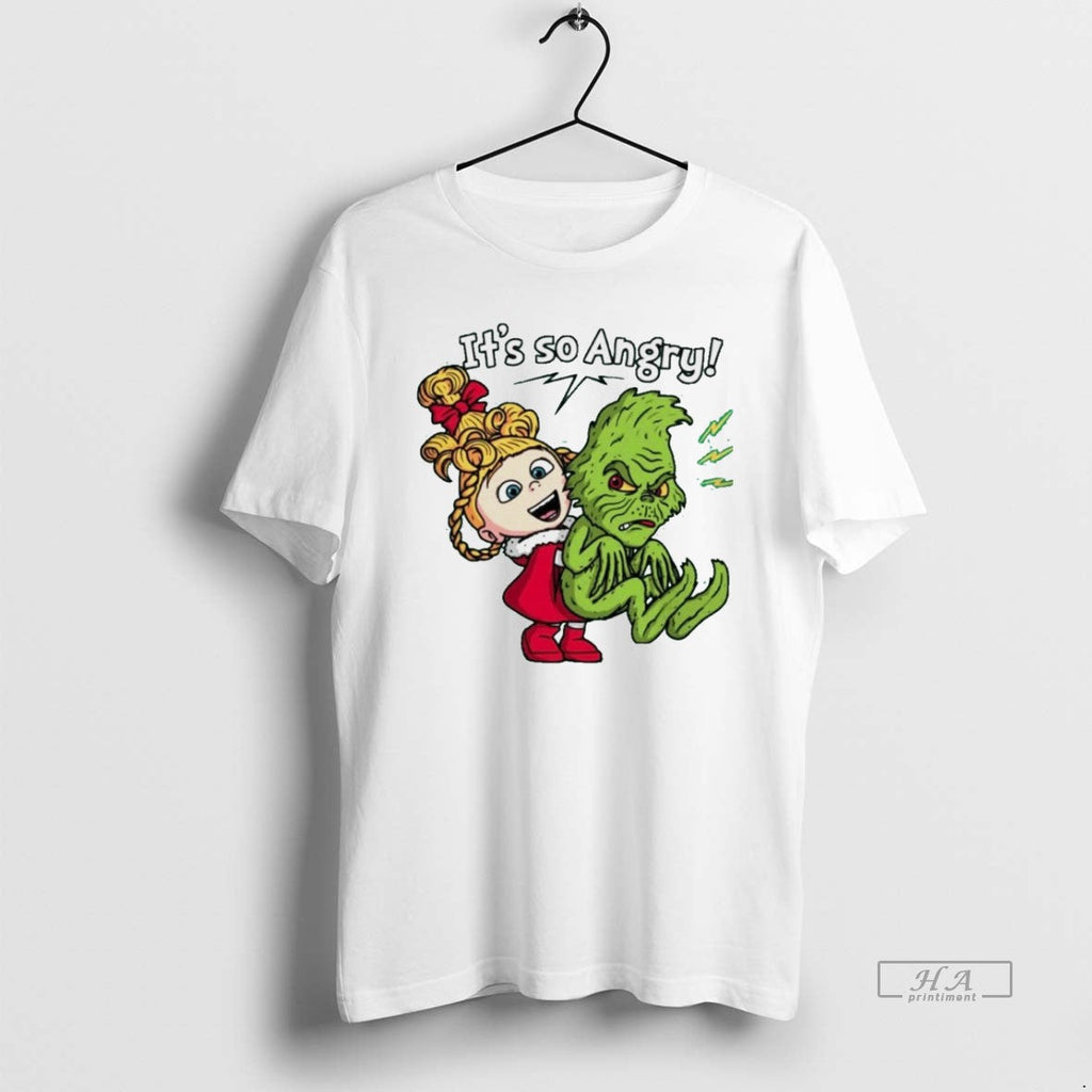 Trendy Its So Angry Cindy Lou Who And The Grinch White