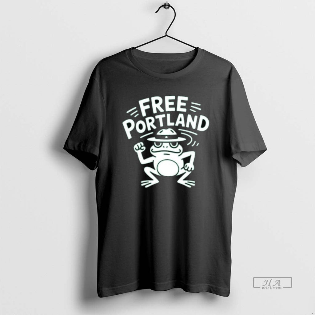 Trendy Portland Frog Free Portland Long Sleve