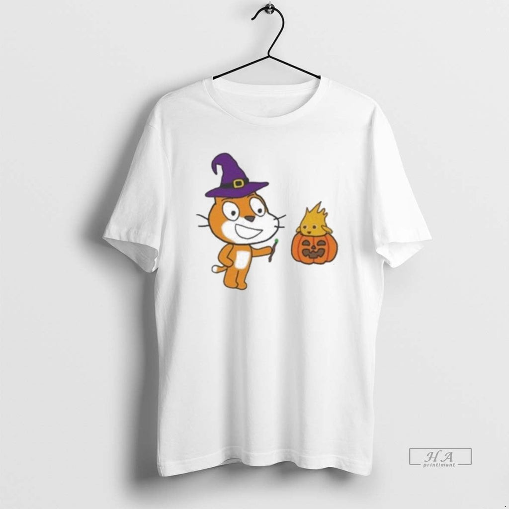 Trendy Scratch Cat Halloween