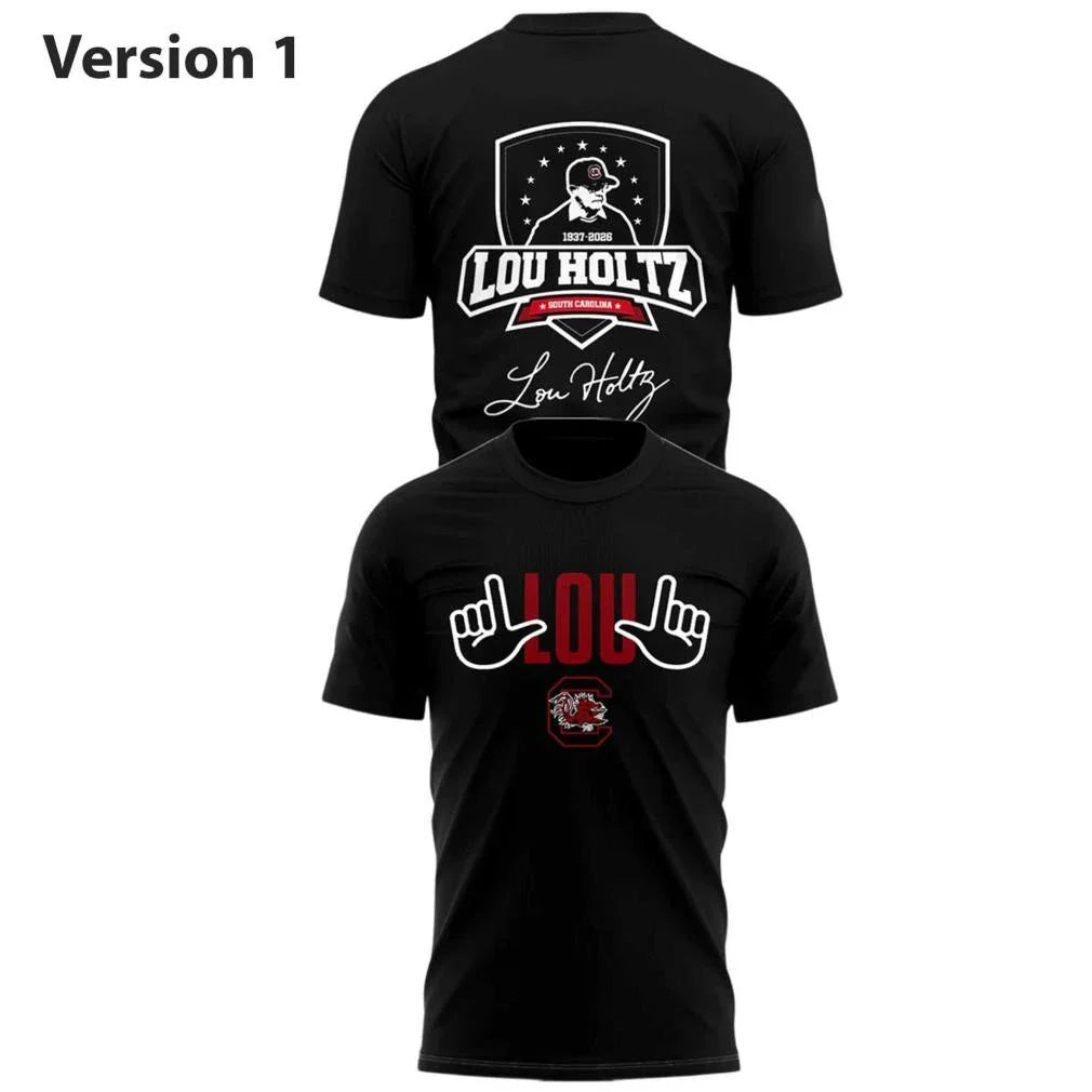 Tribute South Carolina Lou Holtz 1937 2026 Shirt