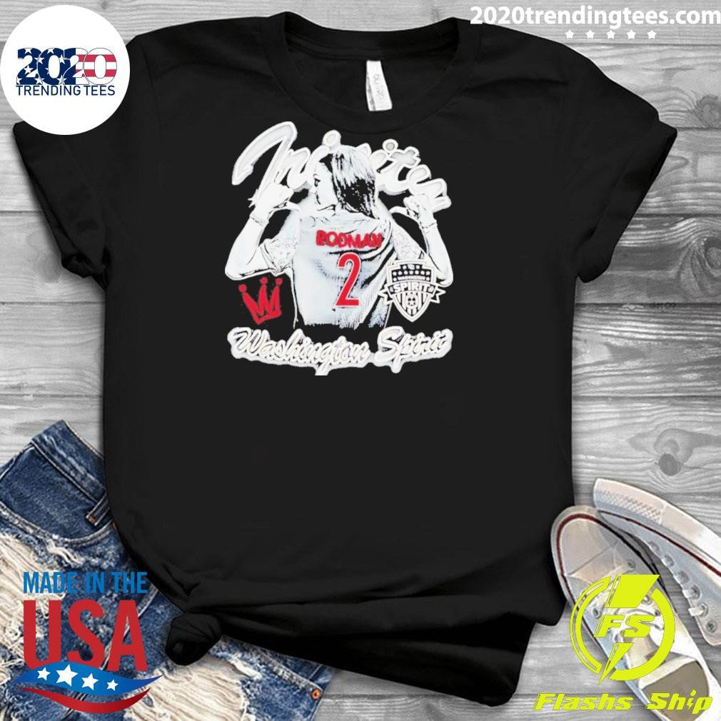 Trinity Rodman Washington Spirit Nwsl Mono Shirt