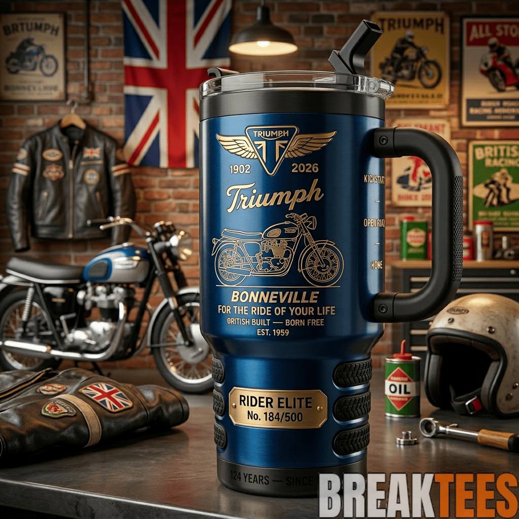 Triumph Rider Elite Special 40oz Tumbler