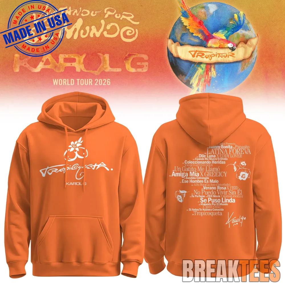 Tropicoqueta Tracklist Limited Edition Hoodie