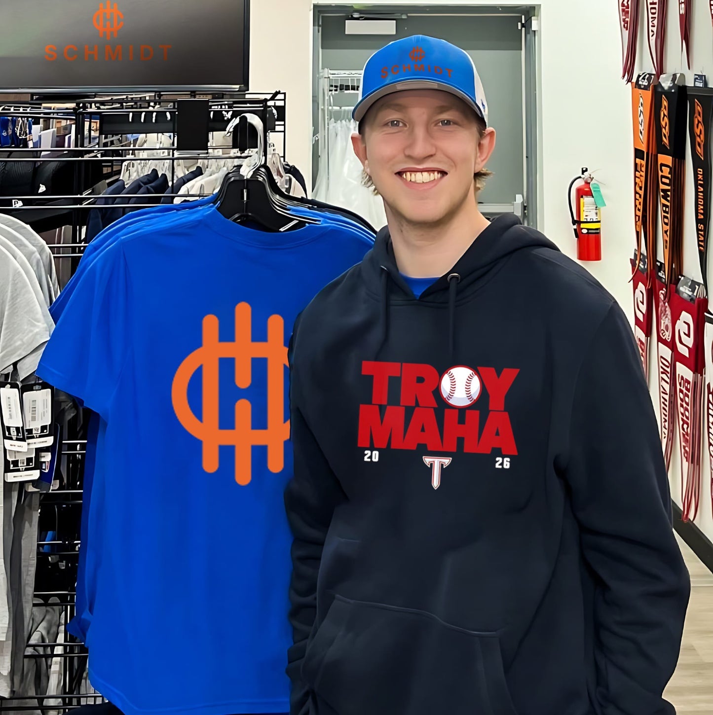 Troy Maha 2026 Troy Trojans Baseball shirt
