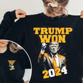 Trump Won Shirt Make America Great Again Womenswear Top T-Shirts