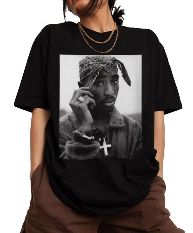Tupac Photo Shirt 2Pac 90s Shirt Vintage Tupac Shakur Shirt 2Pac Shakur Shirt Vintage 90s Bootleg Tupac Shirt 90s Hip Hop Legends Shirt 2pac T-Shirts