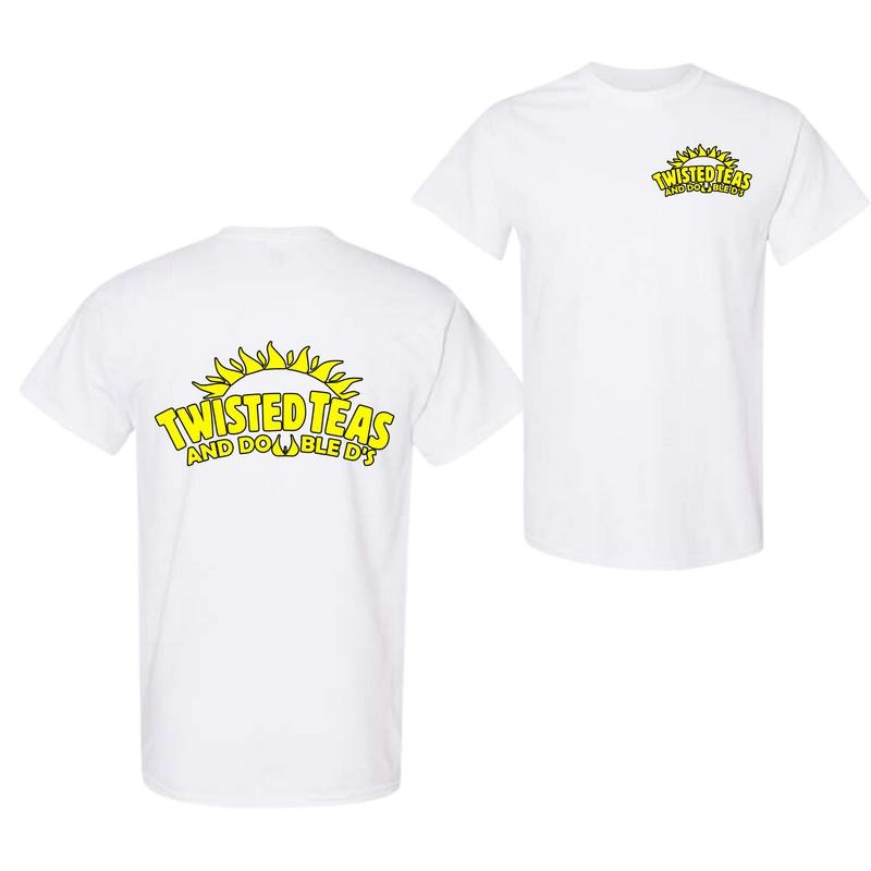 Twisted Teas Double D'S Ver2 2 Sided Free Ship Full Color Full Size T-Shirts
