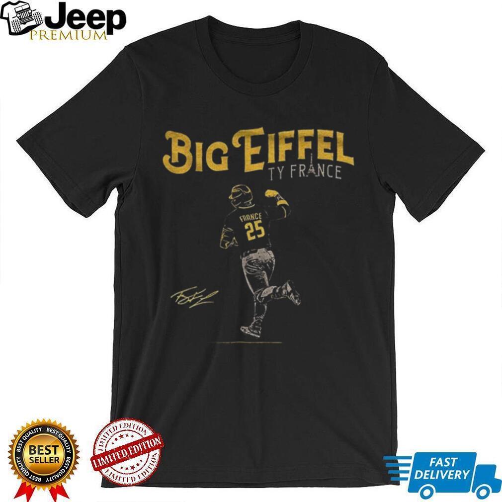 Ty France San Diego Padres baseball player Big Eiffel shirt