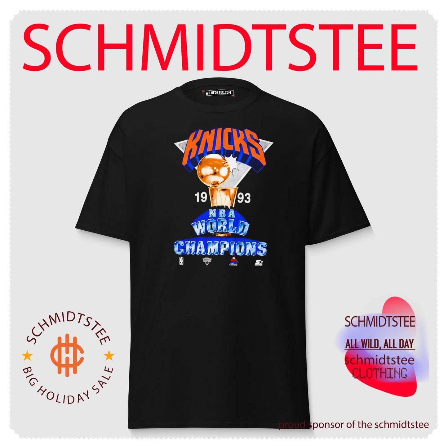 Tyler Kolek 1993 New York Knicks World Champions Parade Shirt