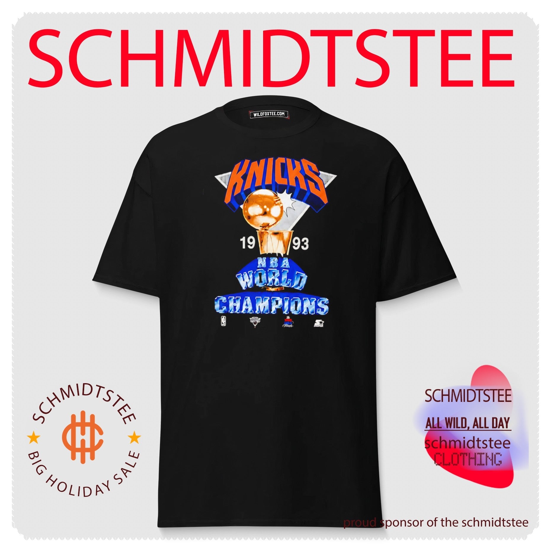 Tyler Kolek 1993 New York Knicks World Champions Parade Shirt