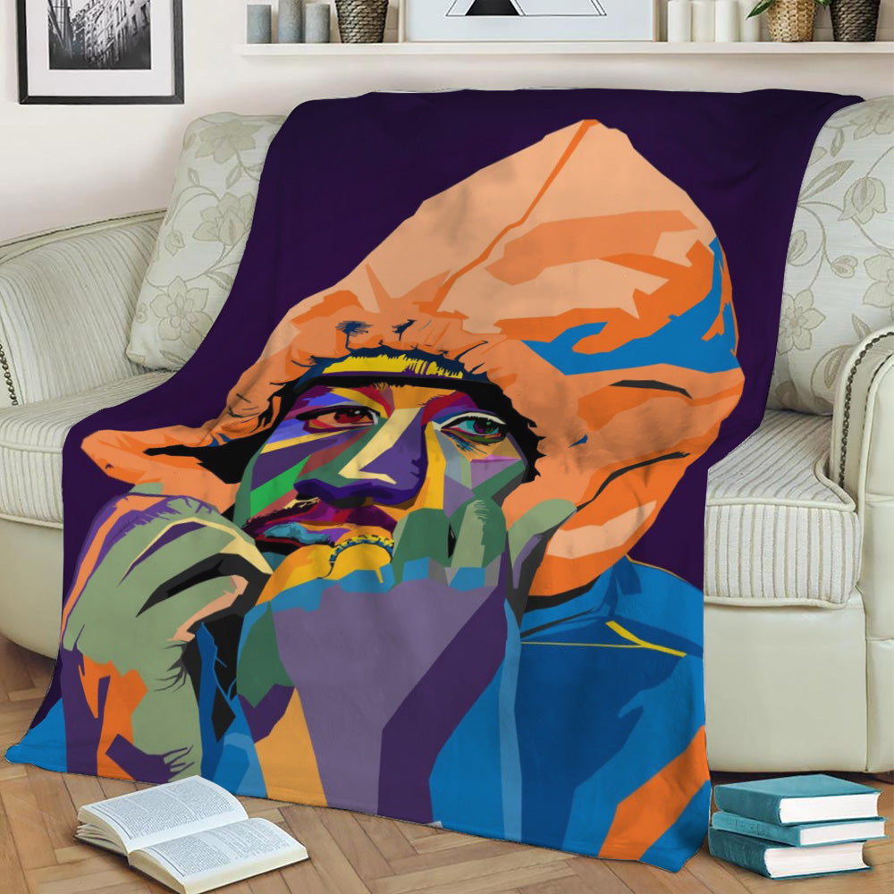 Tyler The Creator Pop Art Fleece Throw Blanket
