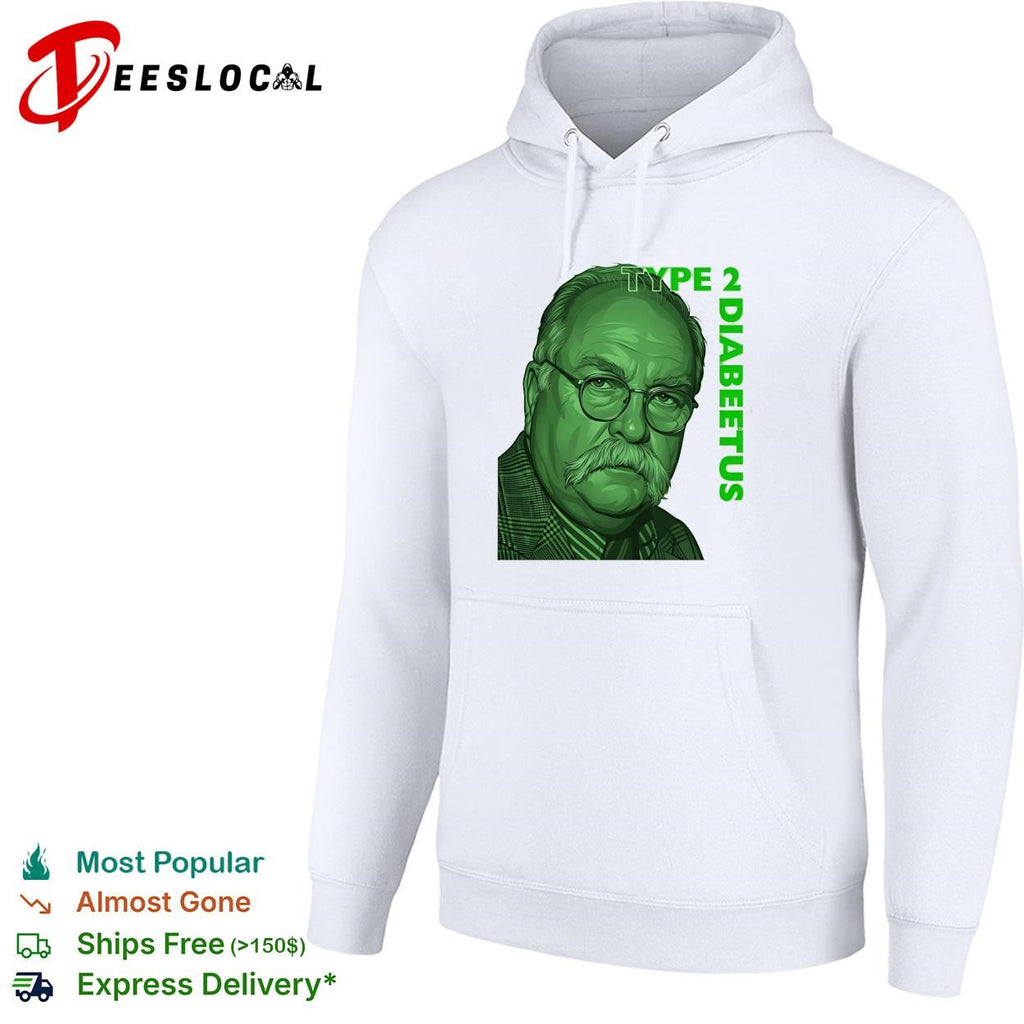 Type 2 diabeetus portrait meme text shirt