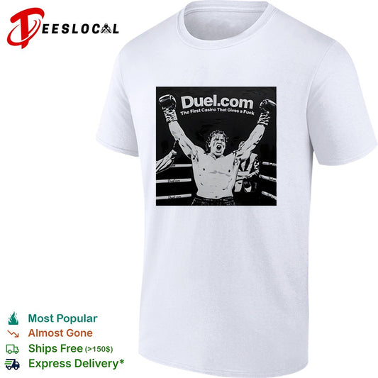 Tyson Fury Duel com The First Casino That Gives a Fuck boxing champion shirt