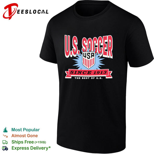 U S Soccer Since 1913 The Best of US USA Crest Shield Sport shirt
