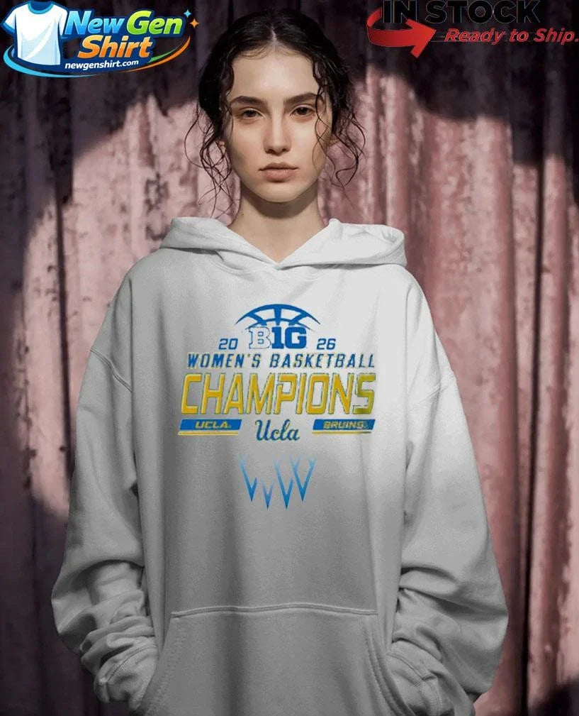 UCLA Bruins 2026 Big Ten Women’s Basketball Regular Season Champions Shirt