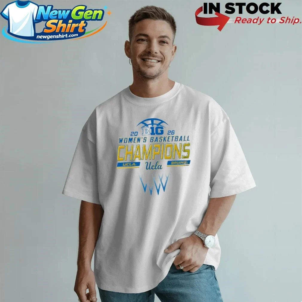 UCLA Bruins 2026 Big Ten Women’s Basketball Regular Season Champions Shirt