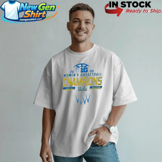 UCLA Bruins 2026 Big Ten Women’s Basketball Regular Season Champions Shirt