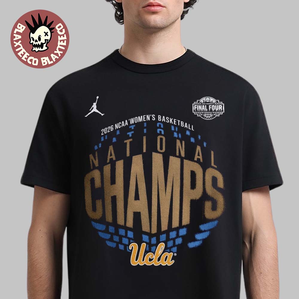 UCLA Bruins Women’s Basketball 2026 NCAA National Champions Jordan Brand Locker Room T-Shirt