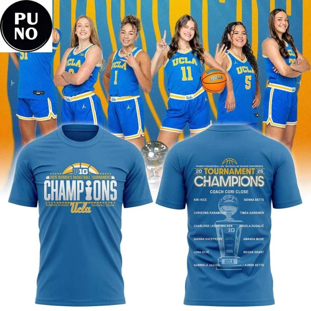 UCLA Women’s Basketball Big Ten Regular Season Conference Championship Shirt