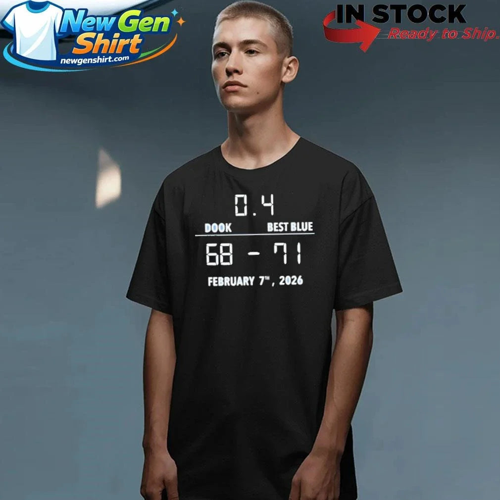 UNC Beat Dook .4 Seconds Feb 7th 2026 Shirt