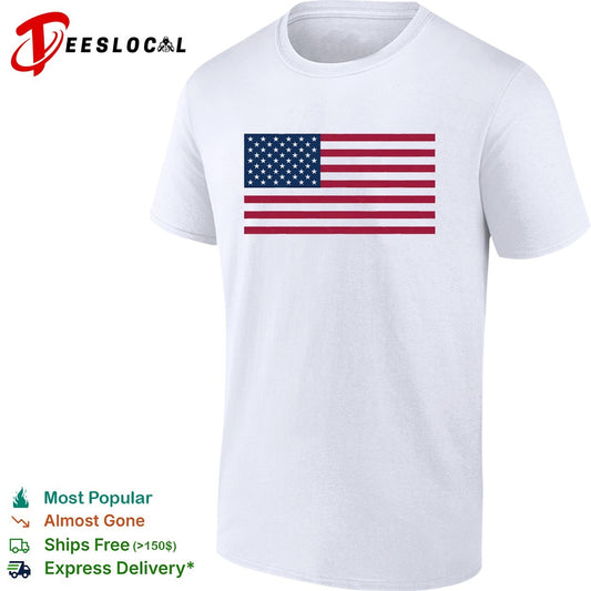 USA American flag stars and stripes classic patriotic shirt