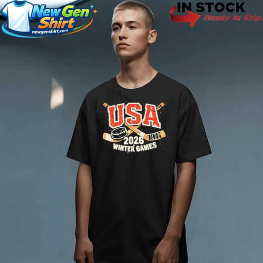 USA Hockey 2026 Winter Games Shirt