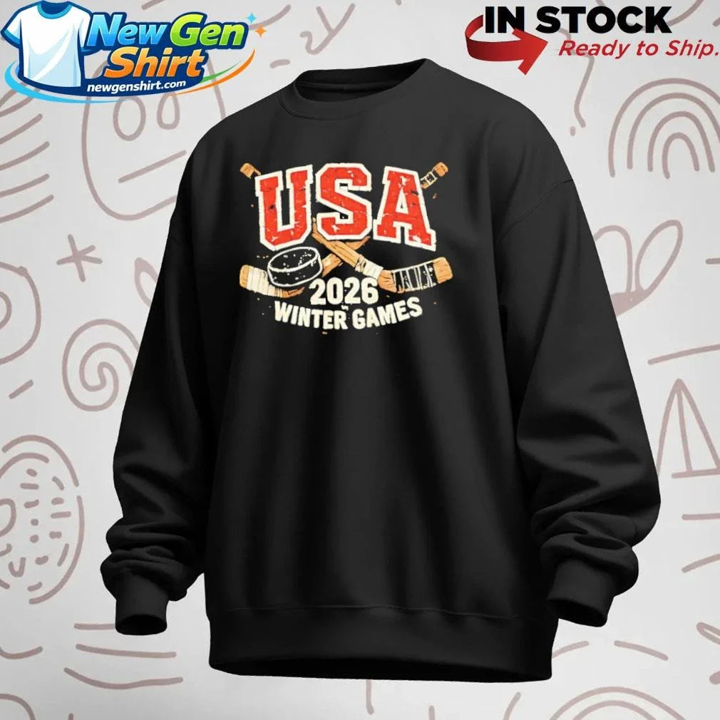 USA Hockey 2026 Winter Games Shirt