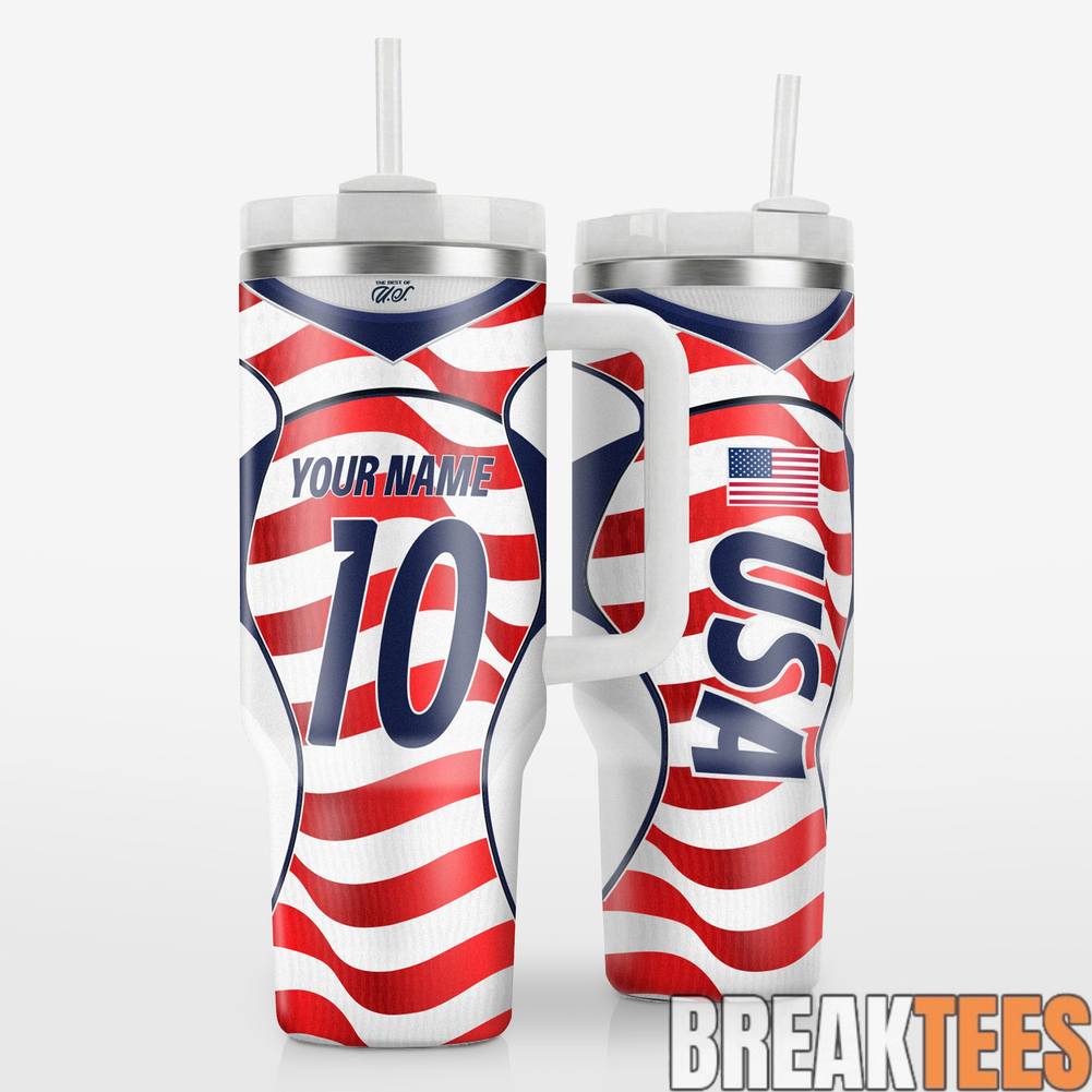 USA Jersey Design WC26 Custom Tumbler