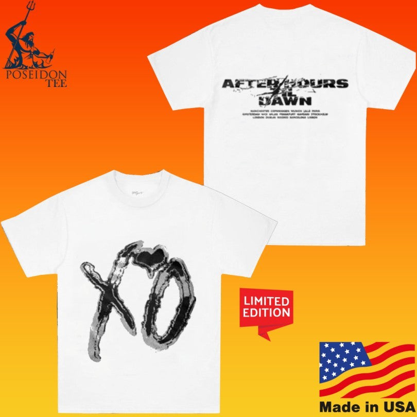 The Weeknd The After Hours Til Dawn Tour Uk And Eu 2026 Xo Stadium T-shirt