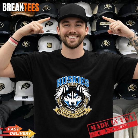 Uconn Huskies Big Win 2026 National Championship Shirt