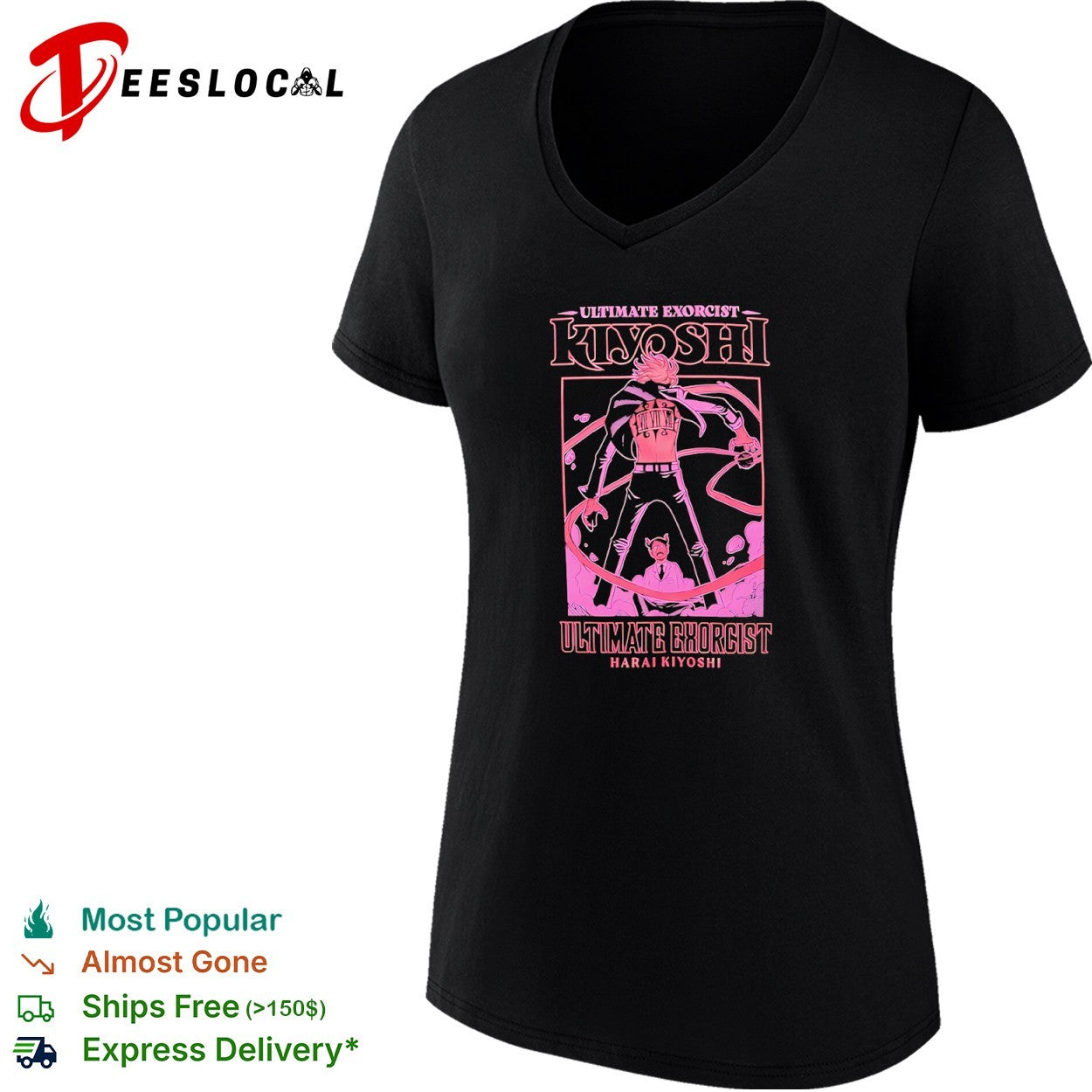 Ultimate Exorcist Kiyoshi Harai Kiyoshi a lone young man shirt