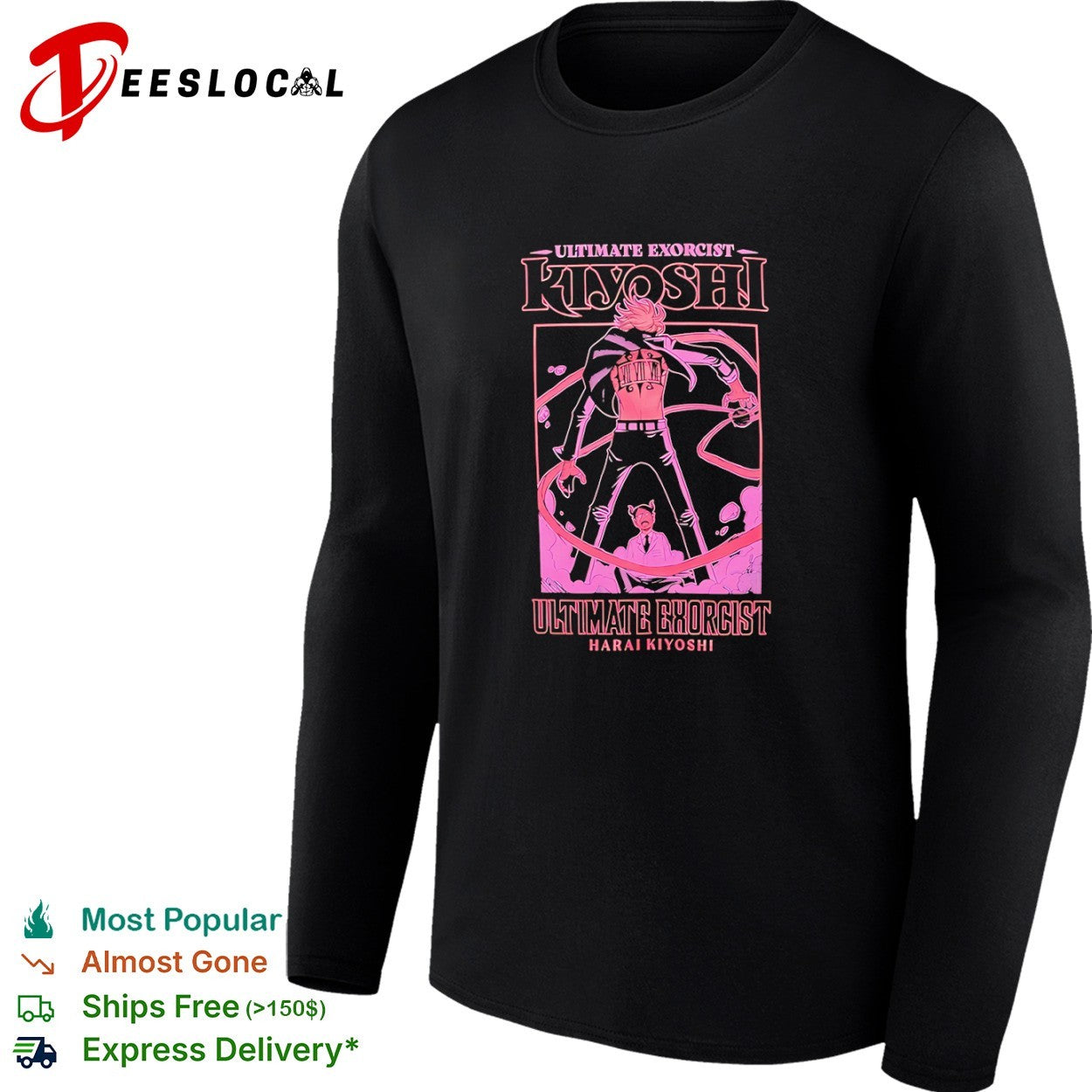Ultimate Exorcist Kiyoshi Harai Kiyoshi a lone young man shirt