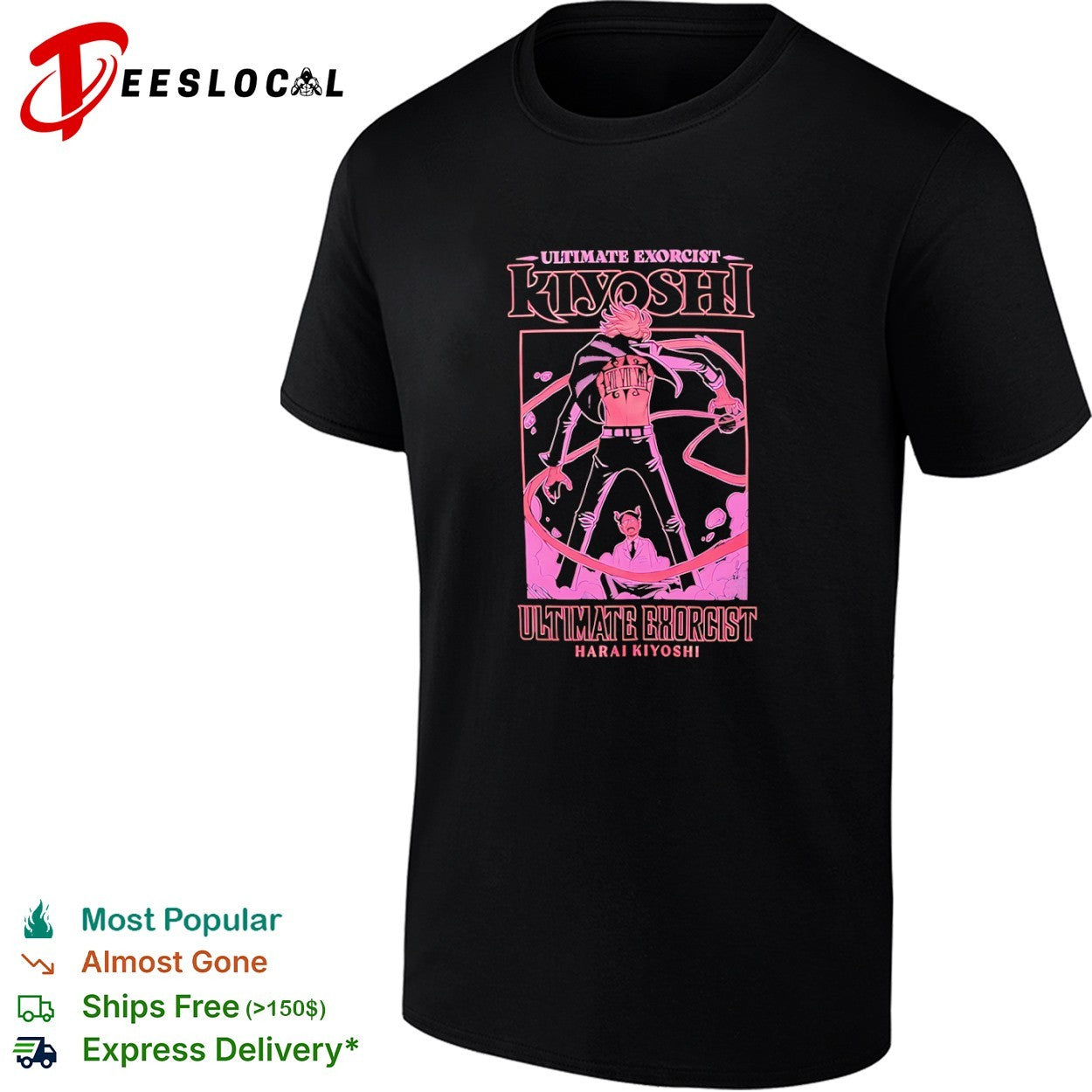 Ultimate Exorcist Kiyoshi Harai Kiyoshi a lone young man shirt