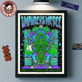 Umphrey’s McGee Boulder Colorado 2026 Event Poster At Boulder Theater On January 15 16 17 2026 Decor Poster Canvas