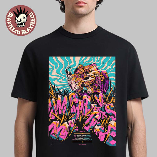 Umphrey’s Mcgee 2026 Intermountain West Run Shows From March 25 To 29 In Bend OR Spokane WA Missoula MT And Park City UT T-Shirt
