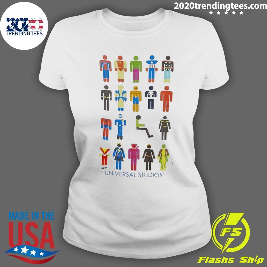 Universal Studios Marvel Super Heroes Shirt